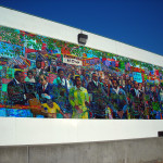 Mural entrada Martin Luther King National Historic Site
